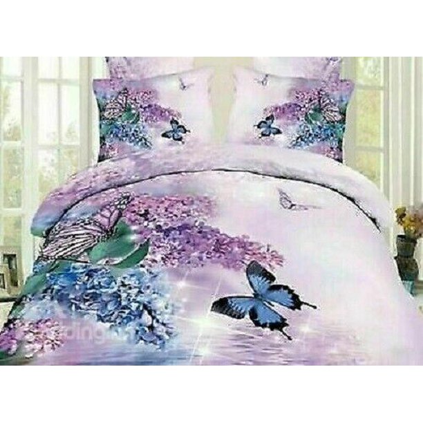 Animal Printed For Children Quilt Duvet Cover Set Bed Linen Home Textiles3-Piece Bedding Set