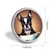 thumbnail image 2 of Insignia Desmarcar Boston Terrier 2.8 cm, 2 of 6