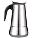 thumbnail image 1 of cafetera de acero inoxidable moka café exprés cafetera percolador 9 tazas, 1 of 5
