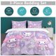 thumbnail image 5 of Kuromi 3 Pcs Bed Breathable Duvet Cover Soft All Seasons Bedding Set, 5 of 5