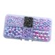 thumbnail image 3 of 600 Cuentas Brillantes Multifuncionales Para Manualidades, Aretes, Pulseras, Color Morado, 3 of 5