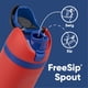 thumbnail image 2 of Botella de agua Owala Marvel FreeSip con aislamiento de 700 ml Spiderman, 2 of 4