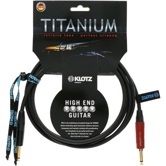 Cable Instrumento con Silentplug Klotz ti-0300psp - 3 Metros