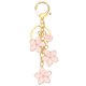 thumbnail image 1 of Llavero de Flor con Letra Inicial Uxcell, Encanto de Cerezo Rosa con Letra G y Aceite de Goteo, 1 of 6