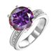 thumbnail image 4 of Anillos de Boda de Moissanita de 5 Uds para Mujer Corte Redondo Color D VVS1 Anillos de Diamante de Plata Esterlina 925 Anillos de Compromiso de Moissanita con Certificado, 4 of 9