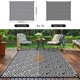 thumbnail image 3 of Alfombra Kalafun 244x305 cm Rayas Blancas y Negras, 3 of 7