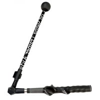 Ioensy - Entrenador De Swing De Golf Corrector De Entrenamiento De Postura Ayuda Brazo Swing Muñeca Negro