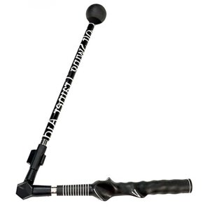 Ioensy - Entrenador De Swing De Golf Corrector De Entrenamiento De Postura Ayuda Brazo Swing Muñeca Negro