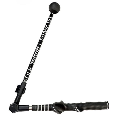 Ioensy - Entrenador De Swing De Golf Corrector De Entrenamiento De Postura Ayuda Brazo Swing Muñeca Negro