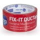 thumbnail image 1 of Cinta adhesiva IPG Fix-It, 4,8 cm x 9,1 m, rollo plateado, 1 of 5