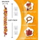 thumbnail image 2 of Guirnalda Hojas Arce Hongsome 5.8ft 175cm 2 piezas PVC Decoración, 2 of 3