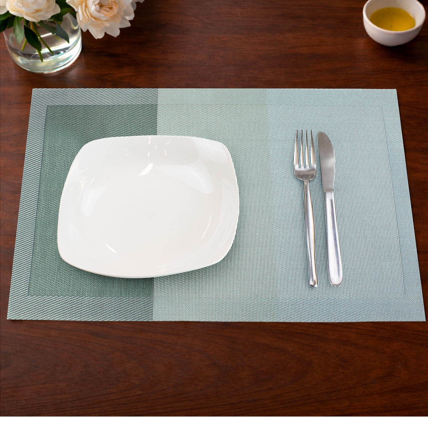 Individual De Mesa Nautica Home 45x30cm Degrade Verde