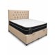 thumbnail image 3 of Cama Baul King Capitone + Colchon Mery Desing - Beige, 3 of 8