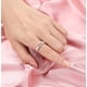thumbnail image 3 of Anillo manos corazón ajustable plata 925, 3 of 3