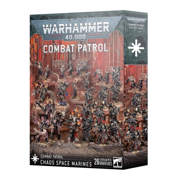 Warhammer 40 000 Patrulla De Combate Marines Espaciales Del Caos