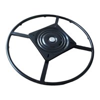 Magideal - Sofá Reclinable De 60 Cm Sillas Soporte De Base Giratorio 360 Rotación Libre Servicio Pesado Instale Fácilmente Mecanismo De 25 Cm Reemplazo De Placa