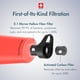 thumbnail image 2 of Botella de Filtro de Agua Katadyn BeFree AC 1L Soft Roja, 2 of 6