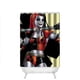 thumbnail image 1 of Cortina de ducha Harley Quinn, juego de cortina de baño con ganchos, tamaño 48 x 72 pulgadas, 1 of 3
