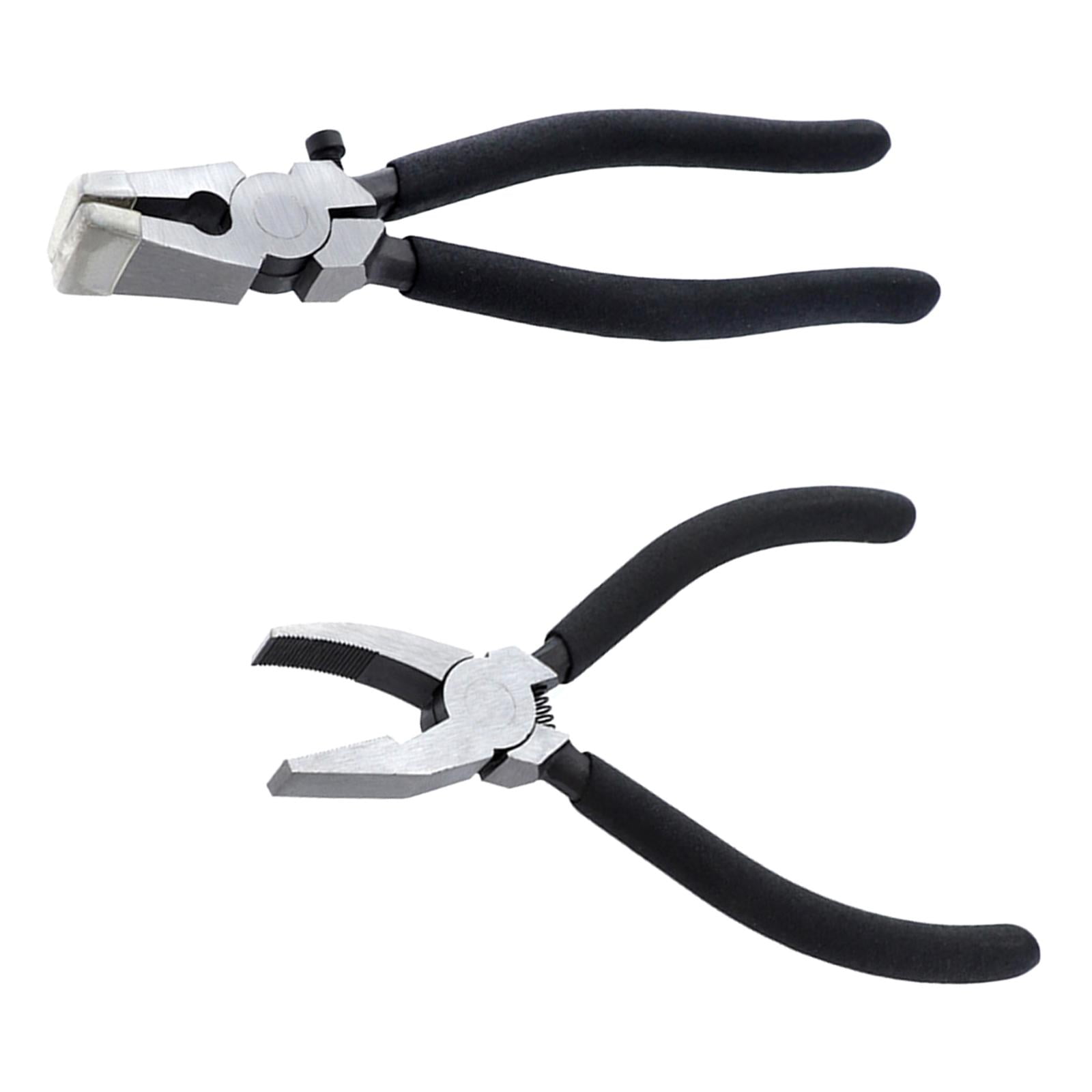 Magideal - Herramienta De Corte De Vidrio, Alicates Para Romper Vidrio, Espejos, Vidrieras, Ajustable, Portátil, Decoración Del Hogar, Piedras, Herramienta Corta