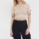 thumbnail image 3 of Polera Mujer Cut Out Frontal Beige Corona, 3 of 5