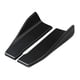 thumbnail image 1 of 2pcs PP Car Body Bumper Spoilers trasero Lip Splitter Protectores Difusor, 1 of 5