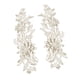 thumbnail image 1 of 2 Uds Apliques De Encaje Apliques Bordados De Flores Para Boda Vestido De Graduación Ropa Champán, 1 of 5
