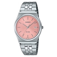 Reloj Casio Standard Analog Stainless Steel Pink Dial Quartz Mtp-B145D-4Av Unisex Watch