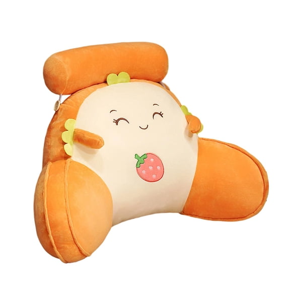 Linda Almohada De Felpa Linda De Dibujos Animados Suave Sofá Cama Cojín Decoración Del Hogar M Fresa