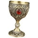 thumbnail image 3 of Mini Copa De Vino De Metal Vintage, Copa De Vino De 30ml, Estilo Medieval Inastillable Reutilizable, Estilo F, 3 of 3