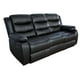 thumbnail image 2 of Sofa Reclinable Relaxline 3 Cuerpos Negro Posa Vaso, 2 of 4