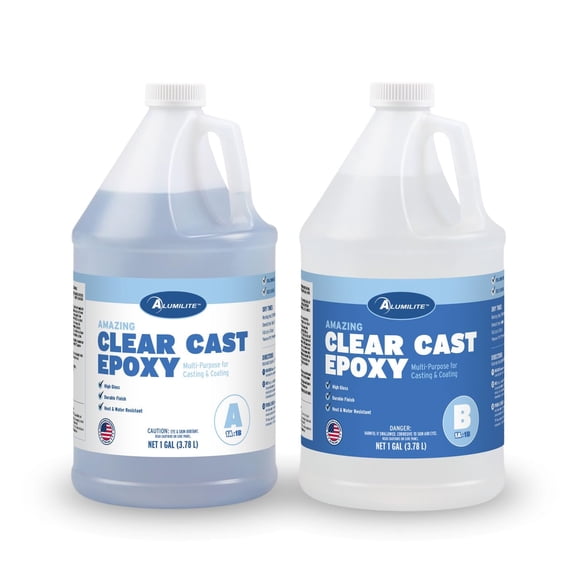 Resina epoxídica Alumilita Amazing Clear Case, 7,6 L, apta para alimentos
