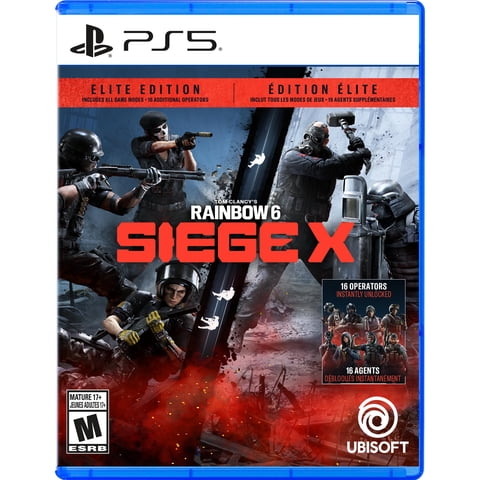 Ubisoft - Juego Rainbow Six Siege Elite Edition Playstation 5