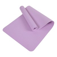 Ioensy - Esterilla De Yoga Para Ejercicio, Ligera, Cómoda, Antideslizante, Para Viajes, Gimnasio, Ejercicio, Color Morado, 183 X 68 X 0,8 Cm