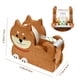 thumbnail image 2 of Dispensador de cinta EQUNROY 2 unidades negro y marrón con perro Shiba Inu, 2 of 5