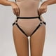 thumbnail image 2 of 1pc Sexy and Stylish Leather Bondage Pants for Women - Perfect for BDSM Play and Adult Sex Toys, 2 of 4