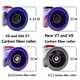 thumbnail image 3 of Accesorios de Cepillo de Rodillo de Fibra de Carbono de Accionamiento Directo Compatibles con Aspiradora Dy*son V6 V7 V8 V10 V11, 3 of 10