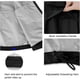 thumbnail image 3 of Baleaf Men's Waterproof Lightweight Reflective Rain Jacket with Hood, 3 of 3