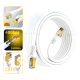 thumbnail image 1 of Cable de Red Cat8 con Conectores RJ-45 de 24K y 20 Metros, 1 of 3