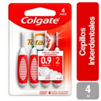 Colgate Cepillos Interdentales 0,9Mm 4U