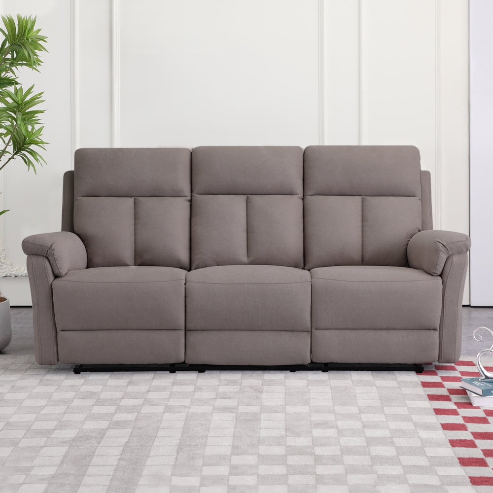 Zoy Home - Reclinable 3c Beijing Tela Moka