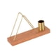 thumbnail image 1 of Servilletero Moderno De Madera, Organizador De Escritorio Triangular Para Cocina, Comedor, Escritorio, 20x5,5x13cm, 1 of 3