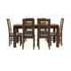 thumbnail image 2 of Jgo Comedor Florencia 6s Nogal Ceramica Gris, 2 of 2