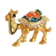 thumbnail image 4 of Joyero Con Forma De Camello, Ideal Como Joyero De Decoración Para Aniversarios, Tocador Y Oficina, Dorado, 4 of 5