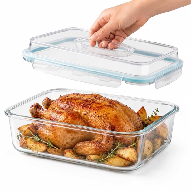 Recipiente de Almacenamiento de Alimentos Sorbus 4800 ml Hermético y a Prueba de Fugas