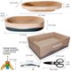 thumbnail image 3 of Set de rascadores para gatos miwoowim Compact de 3 piezas para gatos de interior, 3 of 6