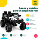 thumbnail image 5 of Auto Eléctrico Infantil Buggy 12V 5 Motores Control Remoto Little Monkey Blanco, 5 of 9