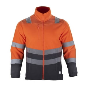 T-World - Micropolar Hi-Vis Clase 2 Bi Color M/L Hombre Naranjo