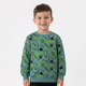 thumbnail image 1 of Polerón Cerrado Niño Minecraft Full Print Verde, 1 of 5