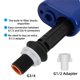 thumbnail image 3 of Kit de Conector G3/4 y Adaptador G1/2 Banhey para Válvula de Llenado, 3 of 6