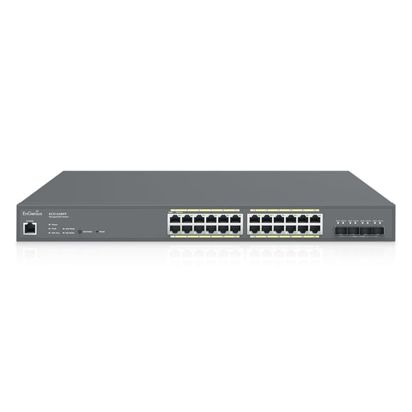 Conmutador de red EnGenius ECS1528FP 24 puertos PoE+ 410 W